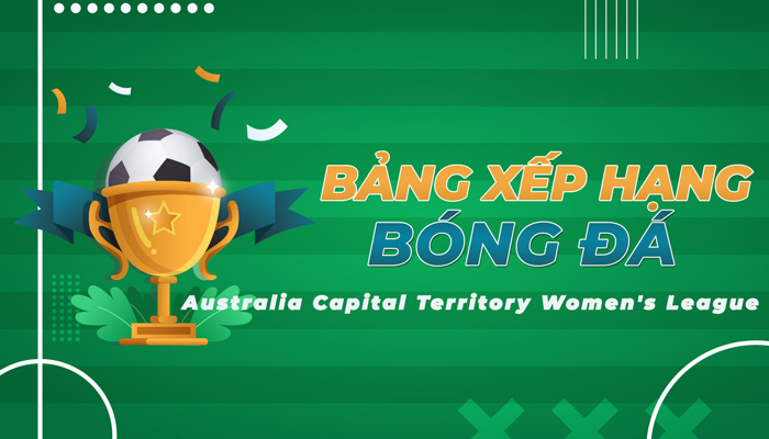 Bảng xếp hạng Australia Capital Territory Women’s League mới nhất hôm nay