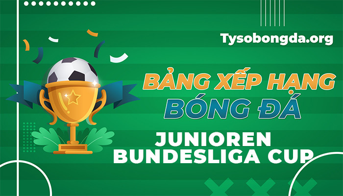 Bảng xếp hạng Junioren Bundesliga hôm nay | BXH Junioren Bundesliga