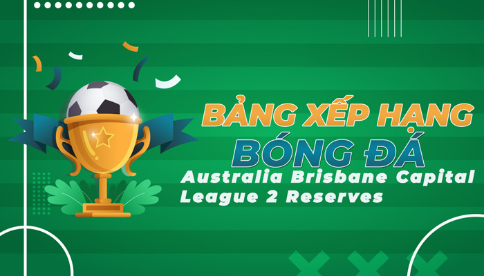 BXH Australia Brisbane Capital League 2 Reserves