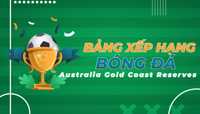 Bảng xếp hạng Australia Gold Coast Reserves mới nhất hôm nay