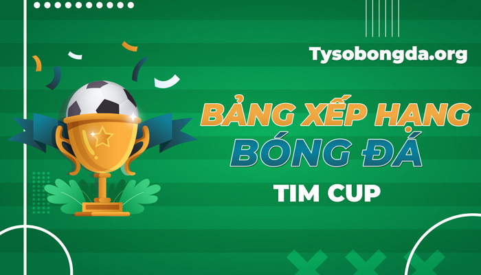 BXH Italy TIM Cup | Cập nhật thứ hạng Italy TIM Cup hôm nay