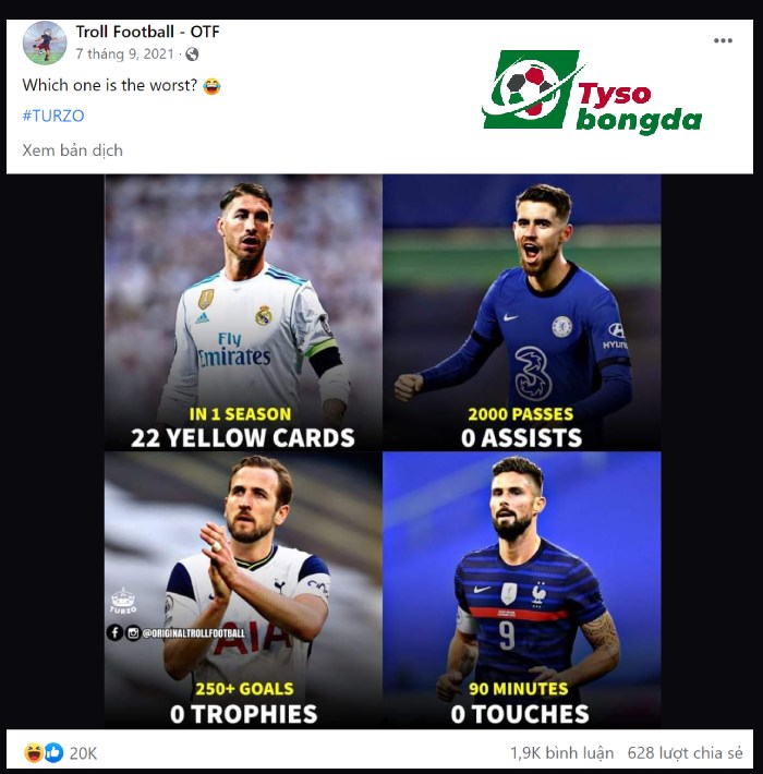 Giroud 90 phút không chạm bóng
