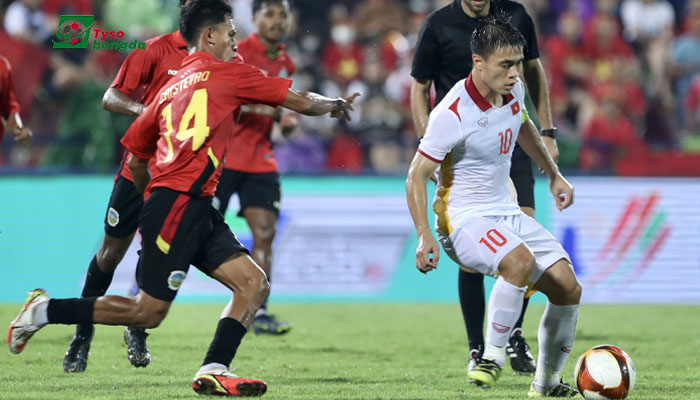lịch sử đối đầu việt nam vs timor leste