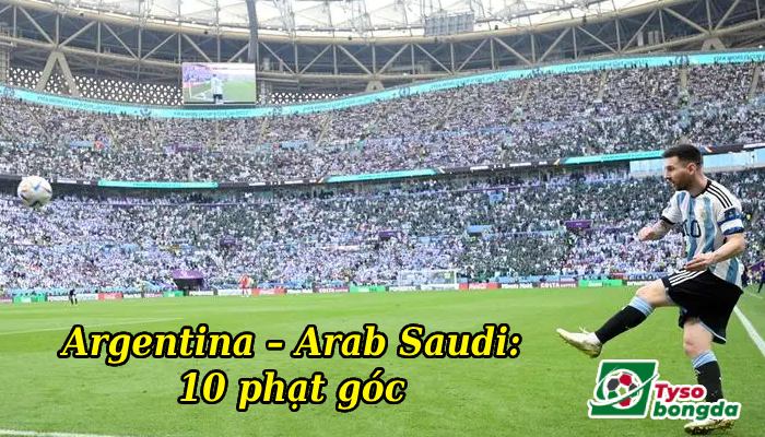trận đấu nhiều phạt góc nhất