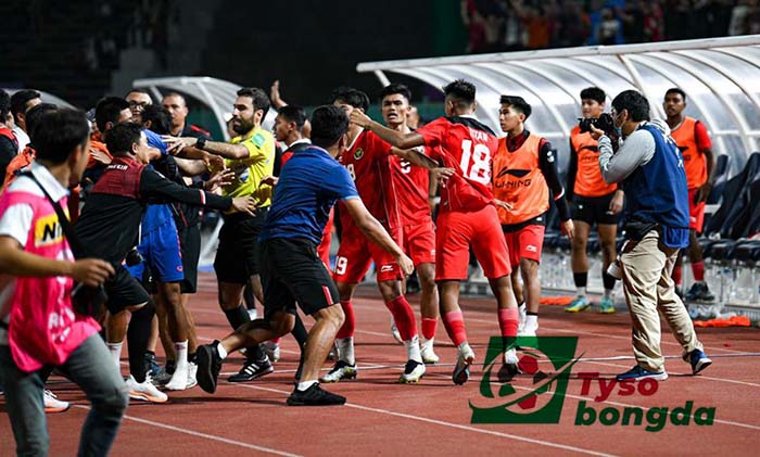 Trận đấu nhiều thẻ đỏ nhất seagame